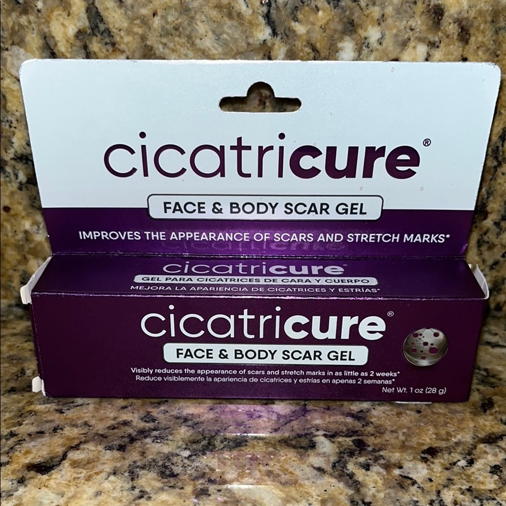 Purple Acne & Blemish Skincare Gel